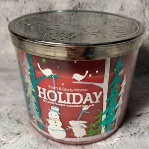 Holiday 3-Wick Candle from Bath & Body Works (2014) BBW